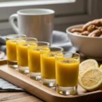 turmeric hack recipe tray labeled for benefits