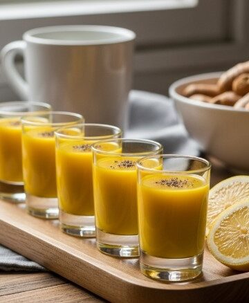 turmeric hack recipe tray labeled for benefits