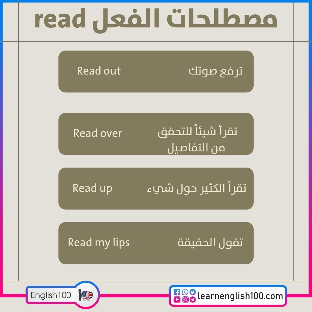مصطلحات الفعل read read-idioms-phrasal-verbs