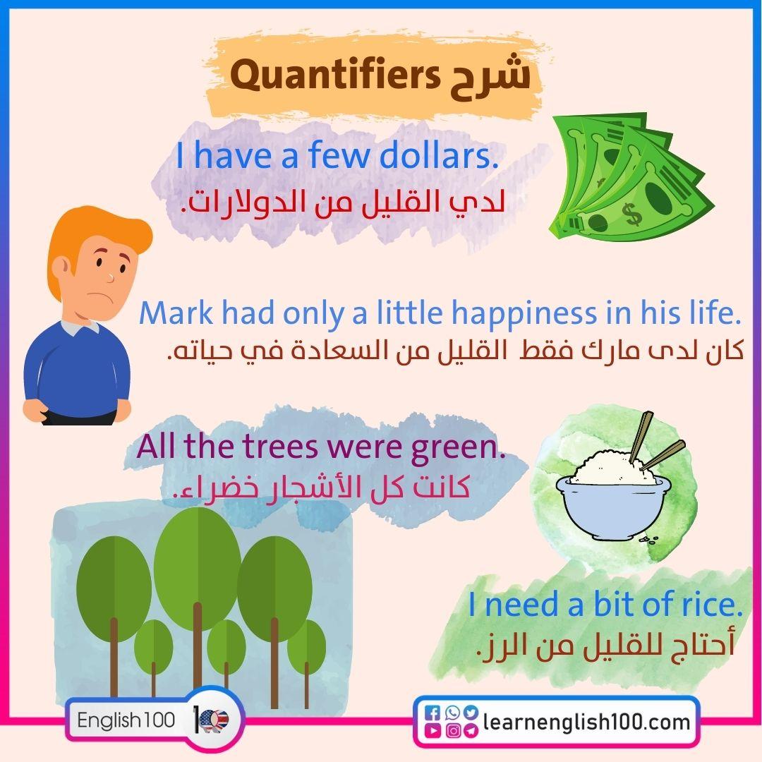 quantifiers شرح Explanation of the Quantifiers