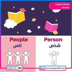 الجمع الشاذ Plural