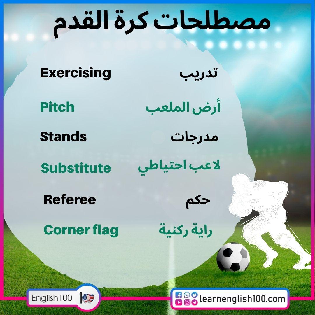 مصطلحات كرة القدم Football Terms