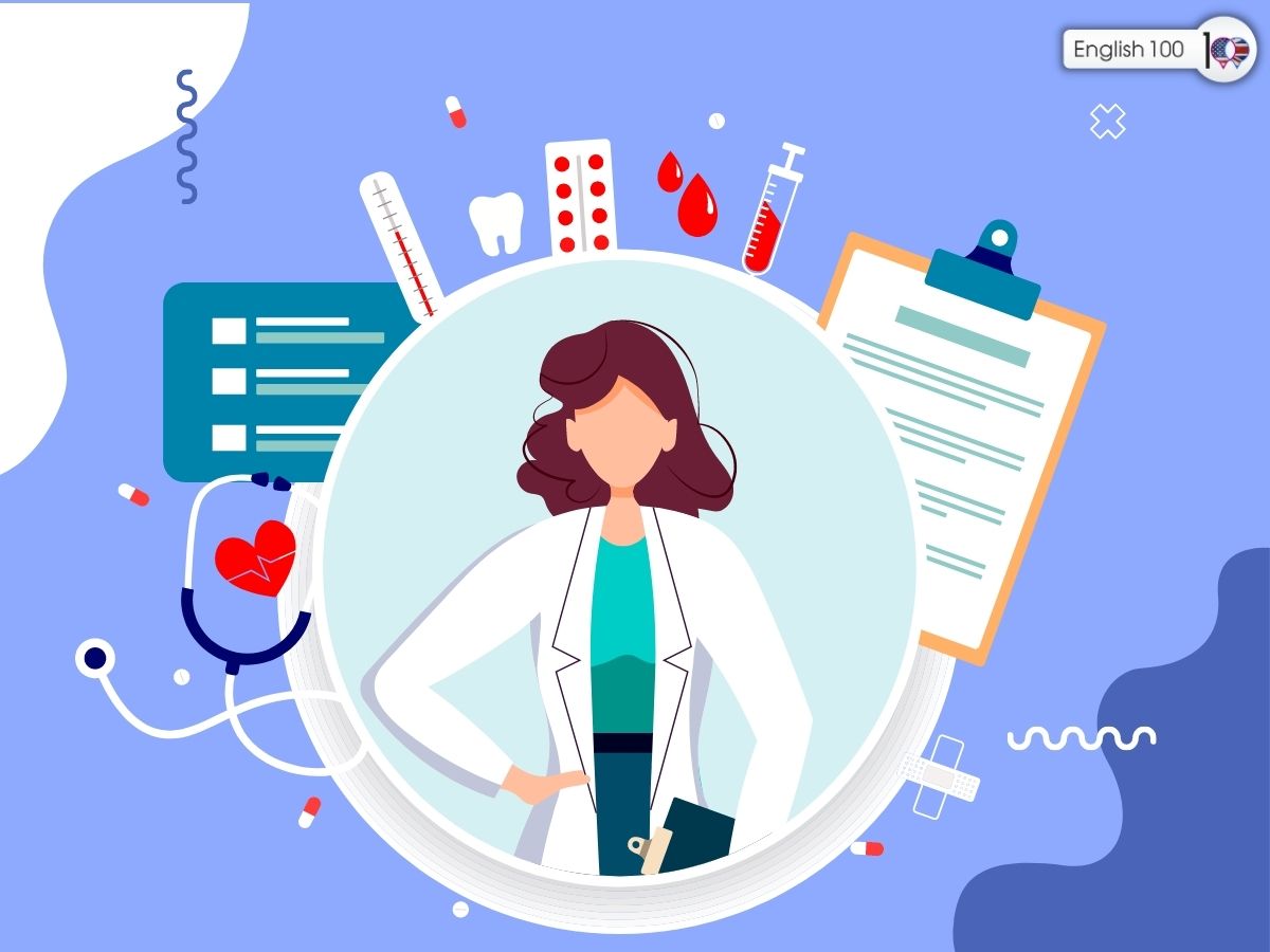 تعبير بالانجليزي عن وظيفة الدكتور مع أمثلة Composition about the Doctor's Job with examples