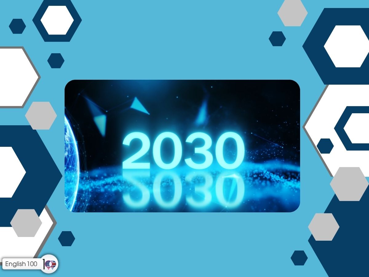 مقال عن رؤية 2030 بالانجليزي مع أمثلة، English Article on Vision of2030 with examples