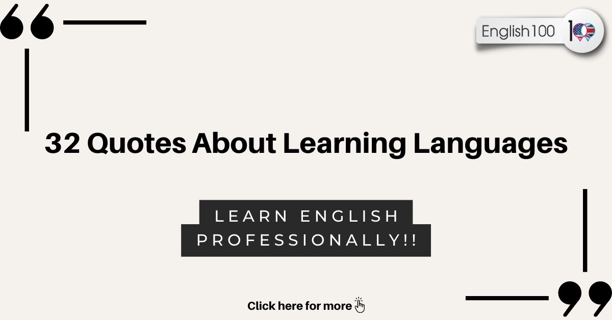 quotes about learning languages with examples
