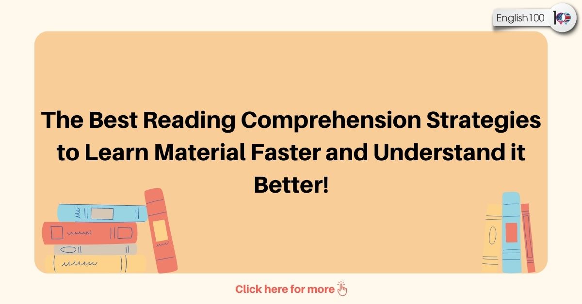 reading comprehension strategies with examples