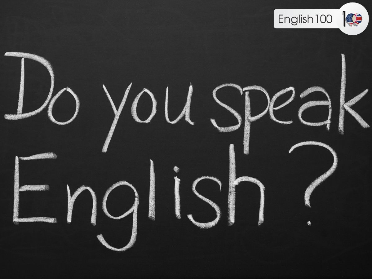 speaking English with examples