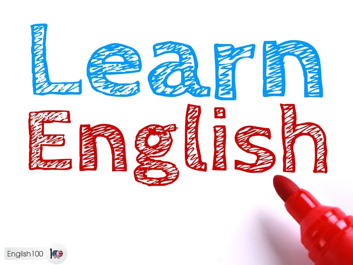 why learning English with examples
