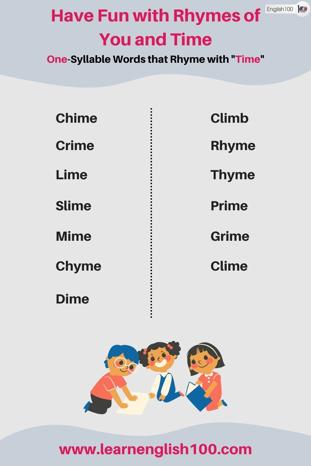 Have Fun with Rhymes of You and Time