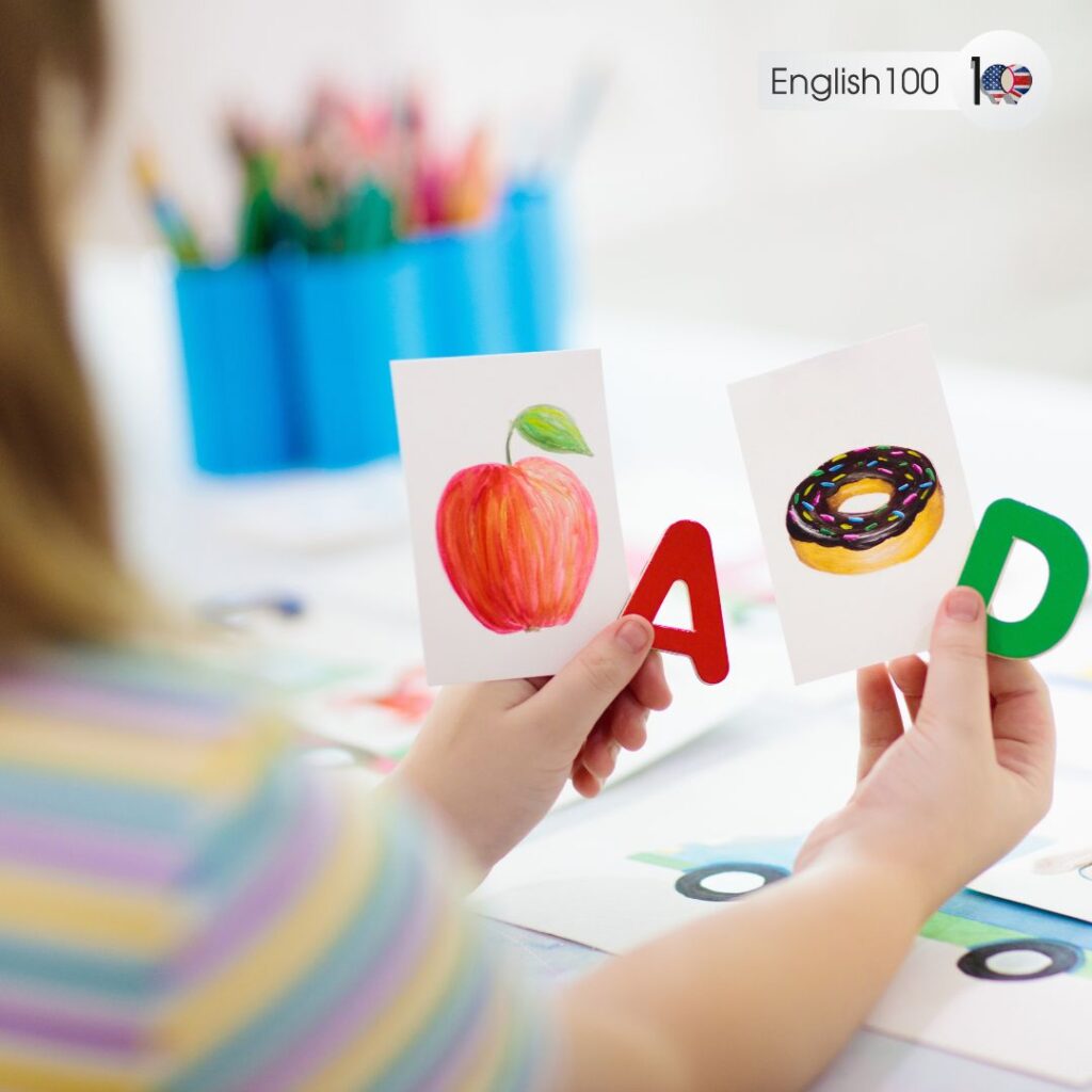 This image talks about learn English for kids