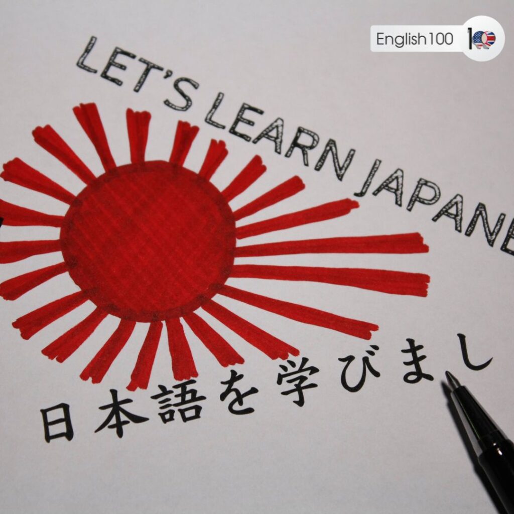This image talks about is Japanese hard to learn for English speakers. 