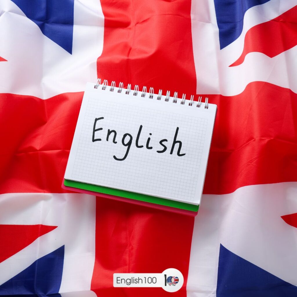 This image talks about I want to learn English. 